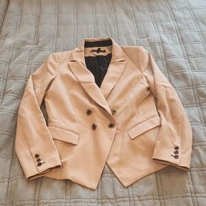 White House Black Market Camel Colored Blazer Size 8!